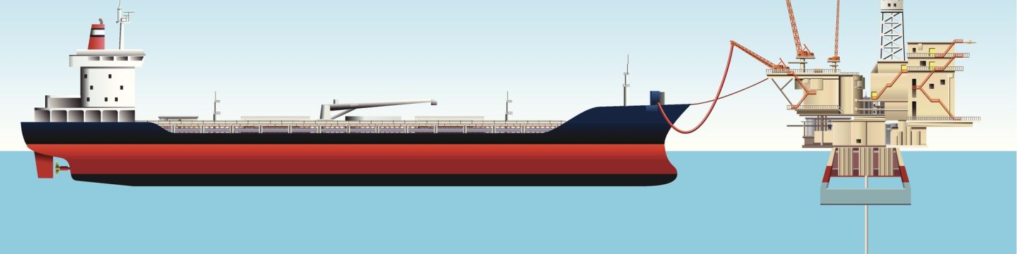 Getty Images 188059481 illustration loading an oil tanker