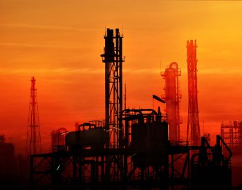 Getty Images 1253967608 silhouette oil refinery or chemical plant