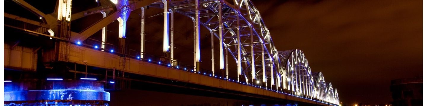 Bridge at night 1920x800