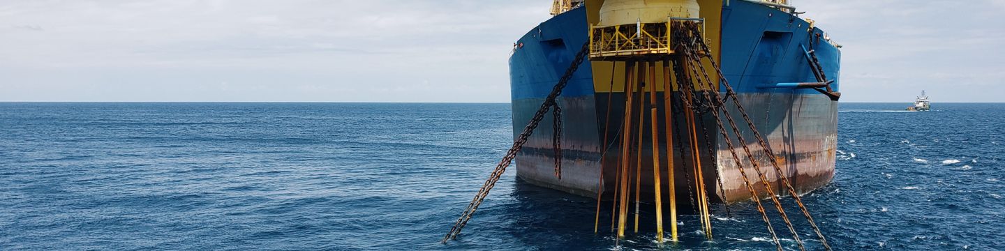 Floating production storage and offloading FPSO vessel, oil and gas indutry Getty Images 1300221393