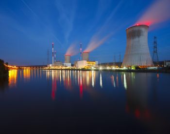 Nuclear power station at night belgium 2021 08 30 02 13 10 utc min